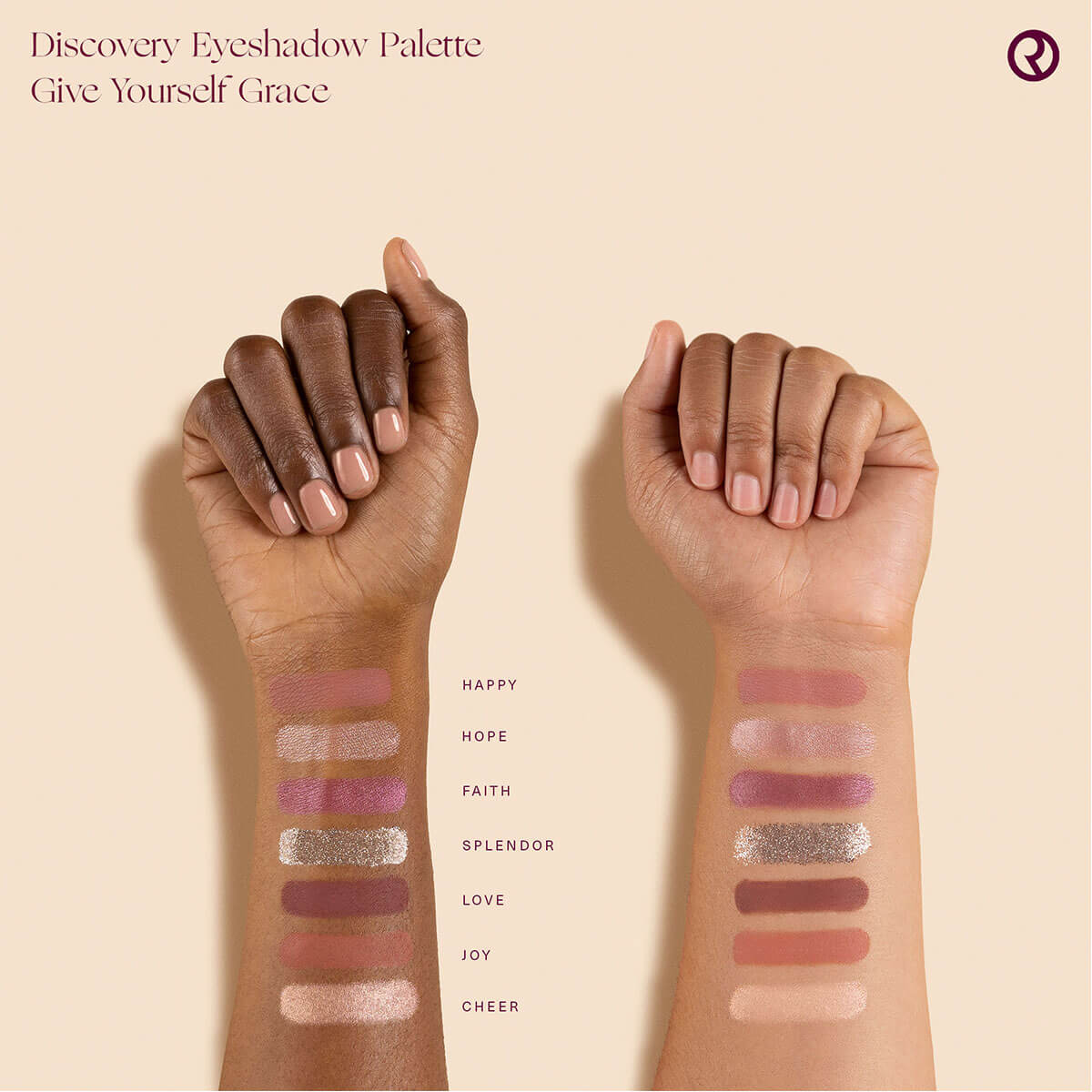 DISCOVERY EYESHADOW PALETTE- GIVE YOURSELF GRACE (PALETA DE SOMBRAS DE OJOS)